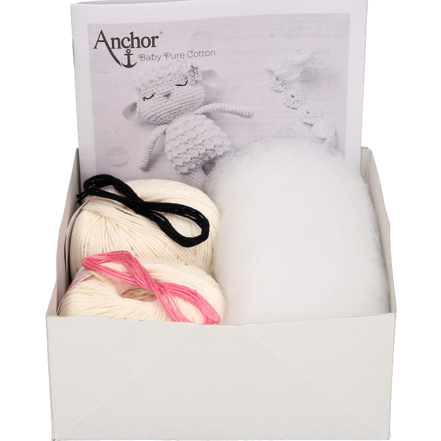 Kompletní sada na háčkování AMIGURUMI KIT - Ovečka