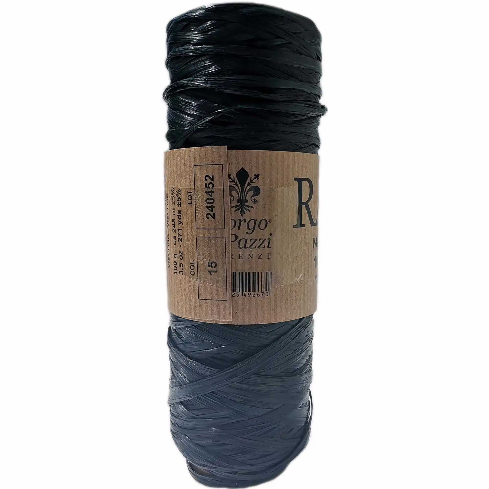 Borgo de Pazzi Rafia 15 Černá