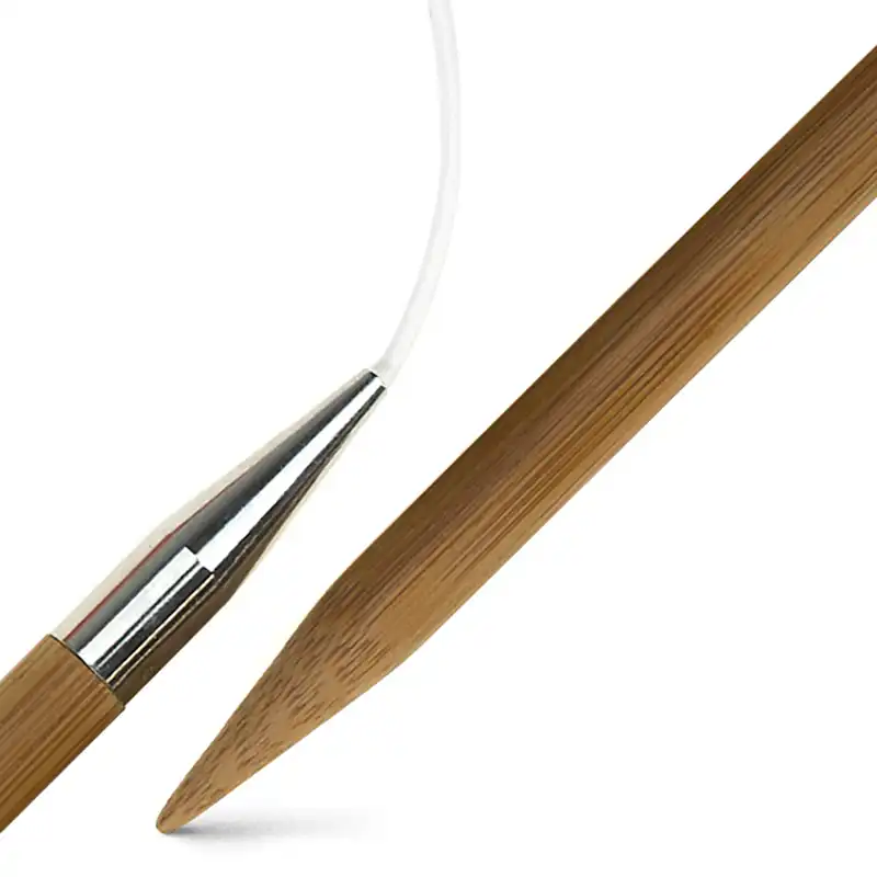 ChiaoGoo Fixní Kruhové Bambusové jehlice 60 cm 2,25mm