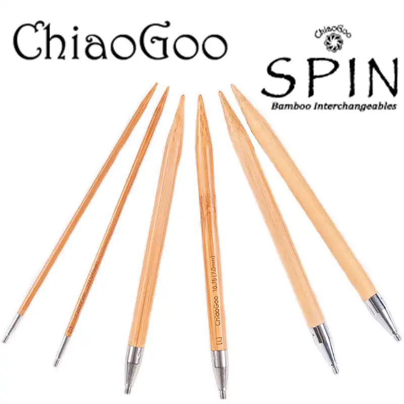 ChiaoGoo Jehlice Spin Bamboo L 10Cm 8mm