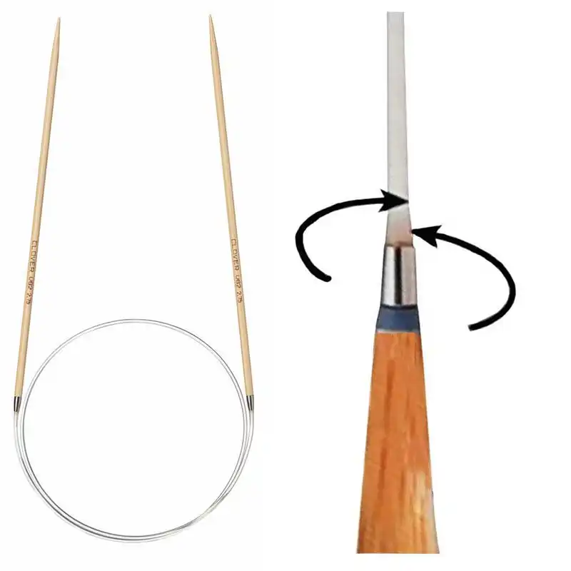 Clover kruhové otočné fixní jehlice Pro Takumi 60cm 2,75mm