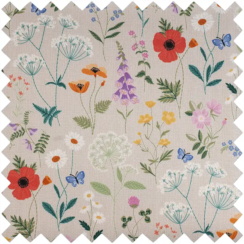 Omyvatelná taška na šicí stroj, pletení a háčkování - Luční kvítí