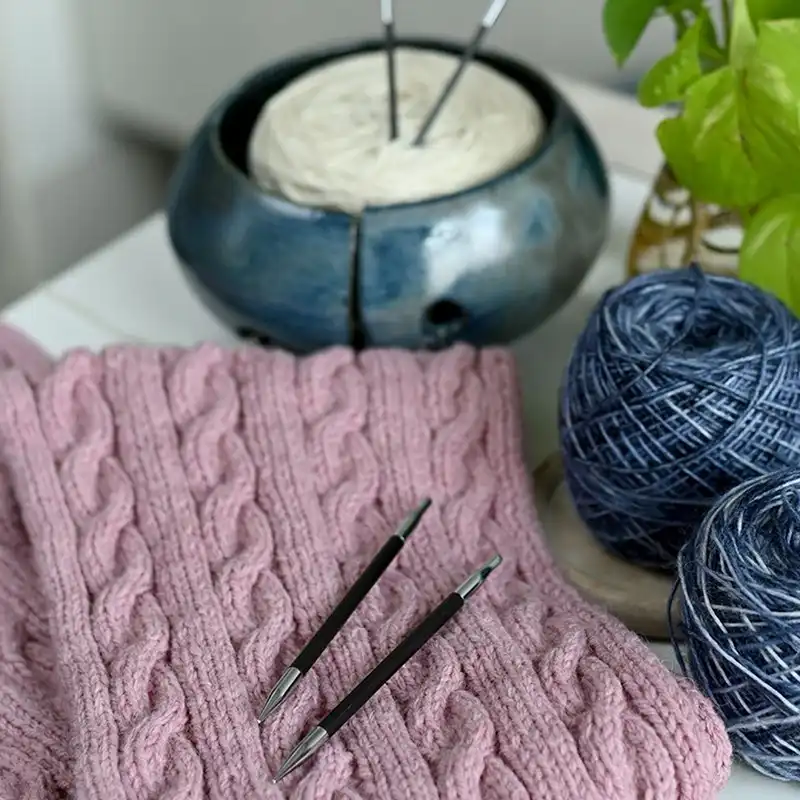 KnitPro Karbonz kruhové výměnné 13Cm 3,75mm