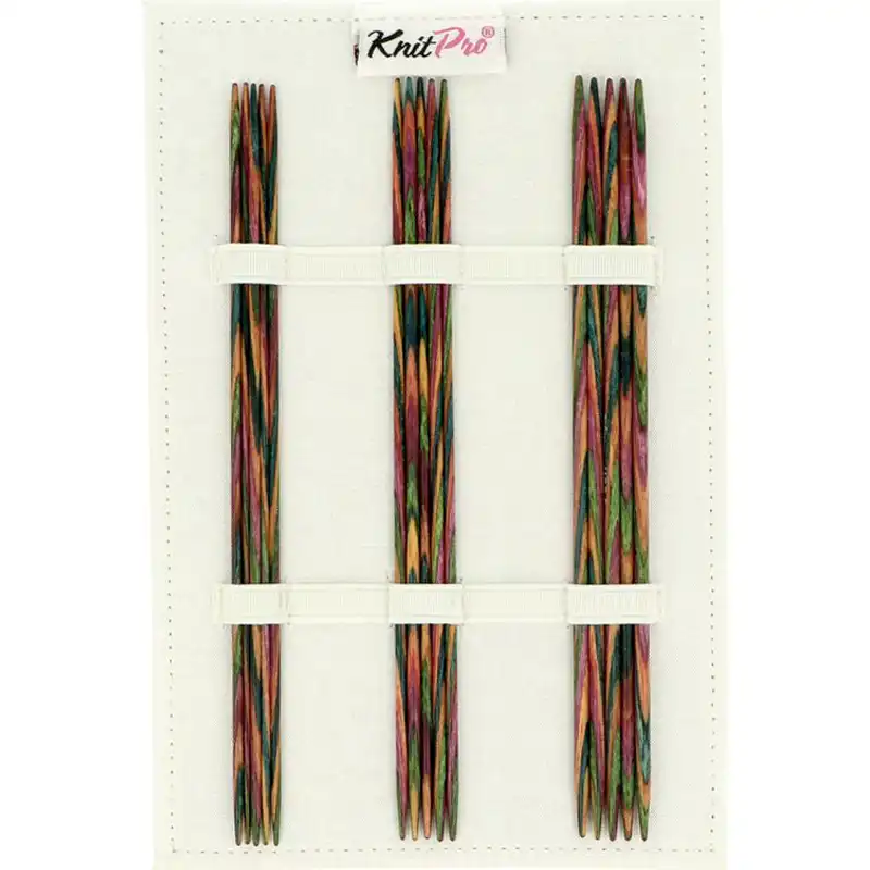 KnitPro Symfonie set ponožkových jehlic 15cm