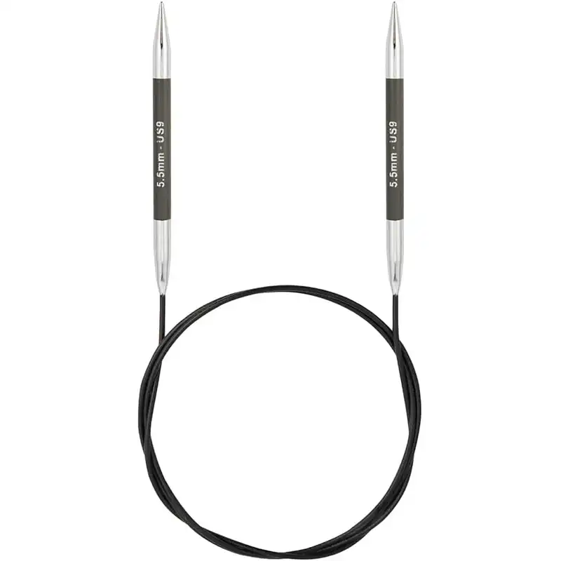 Knitpro Karbonz Fixní Kruhové jehlice 80Cm 5,5mm 