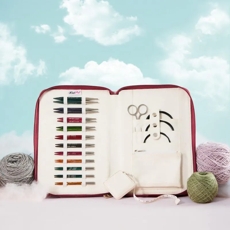 KnitPro Dreamz Regal Set vyměnitelných jehlic ve zkrácené délce 10Cm