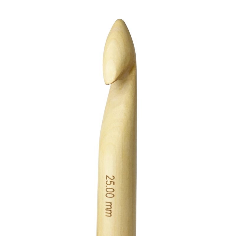 KnitPro háček Jumbo Birch 25mm