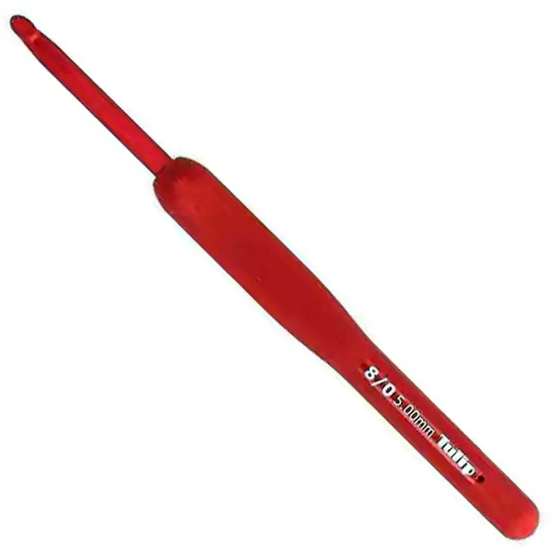Ergonomický háček Tulip Etimo Red 5mm