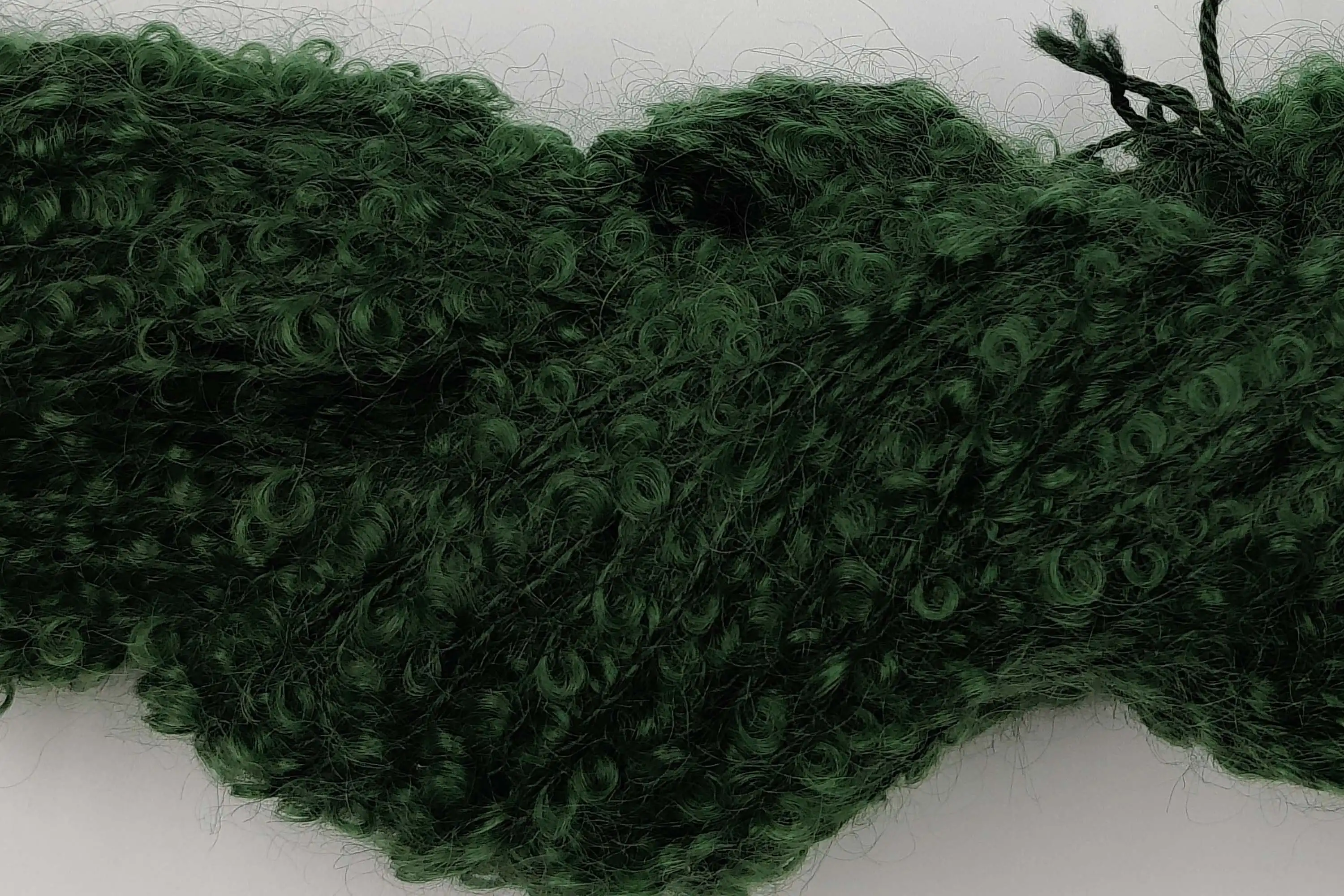 Mohair by Canard Bouclé Mohair Lahvově zelená 1025