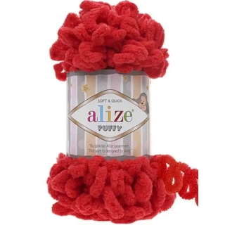 Alize Puffy 56 Červená