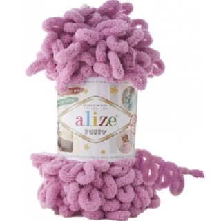Alize Puffy 98 Růžovo Fialová