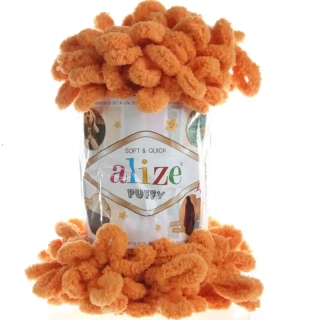 Alize Puffy 336 Oranžová
