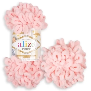 Alize Puffy 340 světlá Meruňka