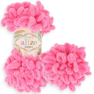 Alize Puffy 377 Tmavá růžová