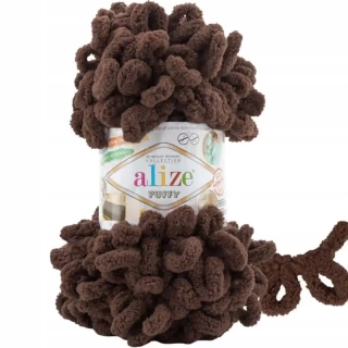 Alize Puffy 493 Čokoláda