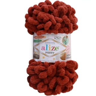 Alize Puffy 787 Kaštanová