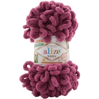 Alize Puffy 974 Červené hrozny