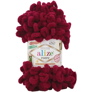 Alize Puffy 987 Karmínová