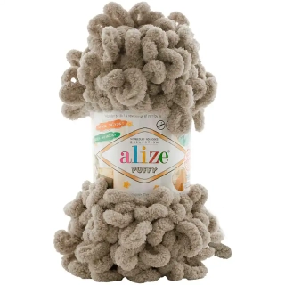 Alize Puffy 990 Šedobéžová