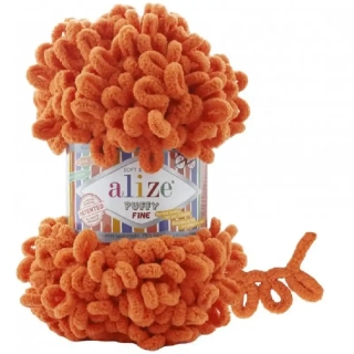 Alize Puffy Fine 6 Oranžová