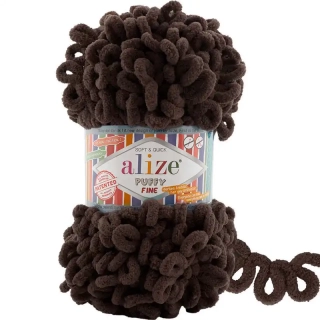 Alize Puffy Fine 26 Hořká čokoláda