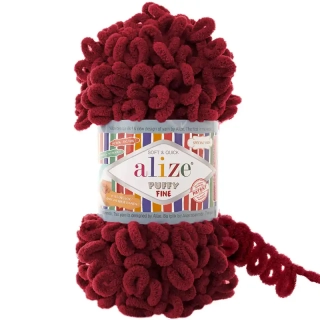 Alize Puffy Fine 107 Vínová