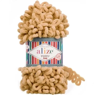 Alize Puffy Fine 179 Oříšková