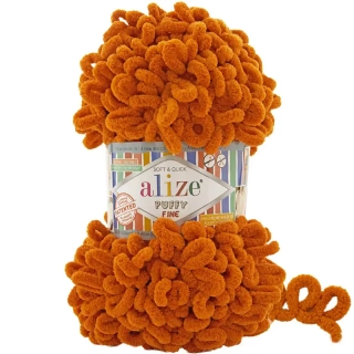 Alize Puffy Fine 234 Karamelová