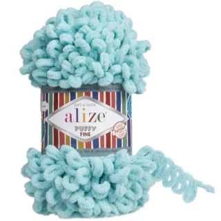 Alize Puffy Fine 263 Tyrkysová