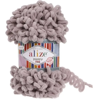 Alize Puffy Fine 268 Šedobéžová