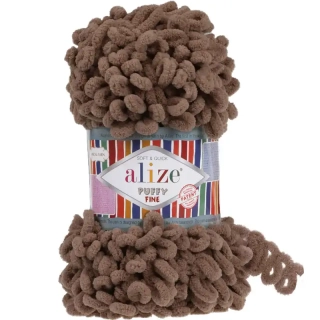 Alize Puffy Fine 466 Oříšková