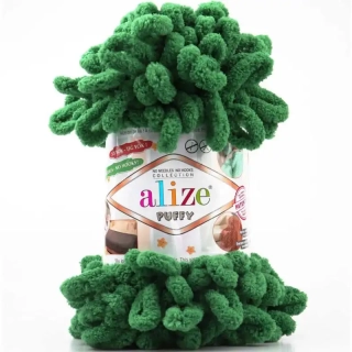 Alize Puffy Fine 532 Zelená