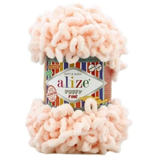 Alize Puffy Fine 639 Světlá meruňka
