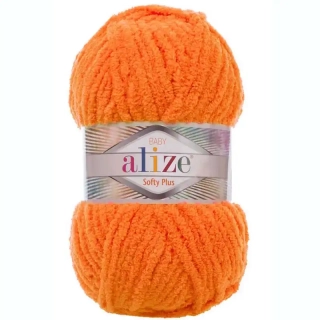 Alize Softy plus 6 Oranžová
