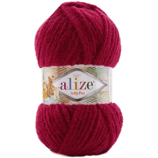 Alize Softy plus 107 Vínová