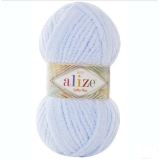 Alize Softy plus 183 Baby modrá