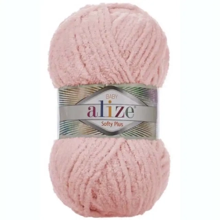 Alize Softy plus 340 Růžová