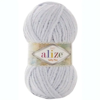 Alize Softy plus 500 Šedomodrá