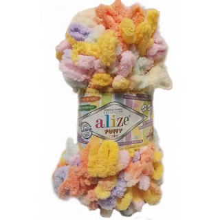 Alize Puffy Color 6520 Pastelová světlá