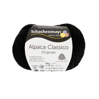 Schachenmayr Alpaca Classico 99 Černá