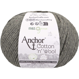 Anchor Cotton Wool 1332 Onyx