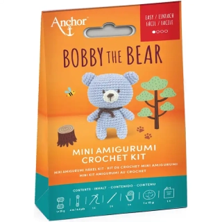 Kompletní sada na háčkování Medvídka Bobbyho