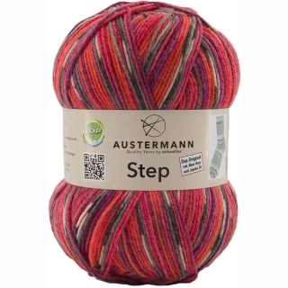 Austermann Step 4 Color 256 Rot Pflaume