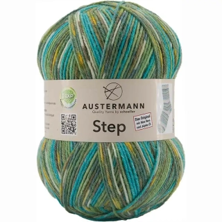 Austermann Step 4 Color 265 Oliv bunt
