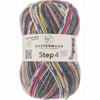 Austermann Step 4 Color 448 Grau bunt