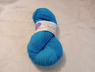 Organic merino Azur