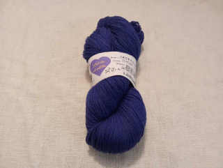 Organic merino Modrá chrpa