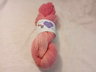 Organic merino Růžové snění