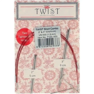 ChiaoGoo Twist Short Combo set 5 + 8Cm vel. 1,5mm