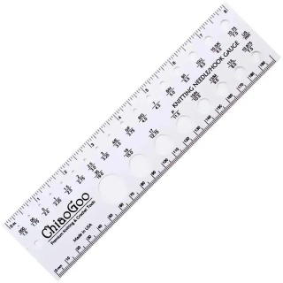 ChiaoGoo Měřidlo jehlic 20Cm